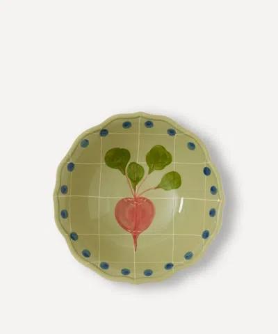 Bitossi Quadri Radish Salad Bowl
