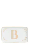 Bitossi Rectangular Letter 'b' Valet Tray