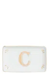 Bitossi Rectangular Letter 'c' Valet Tray
