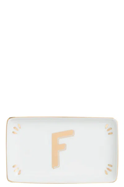 Bitossi Rectangular Letter 'f' Valet Tray