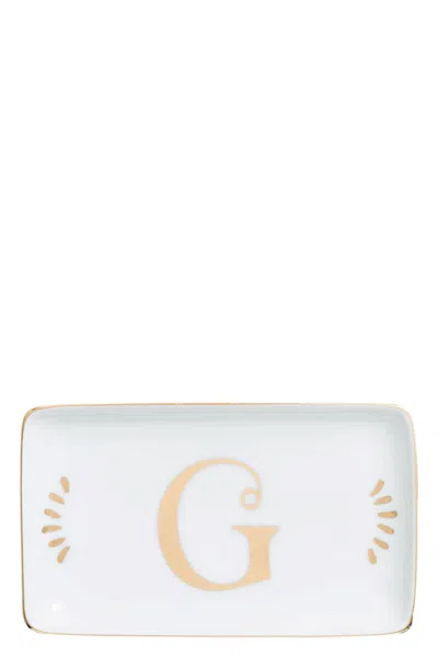 Bitossi Rectangular Letter 'g' Valet Tray