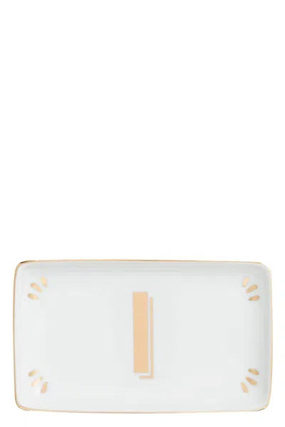 Bitossi Rectangular Letter 'i' Valet Tray