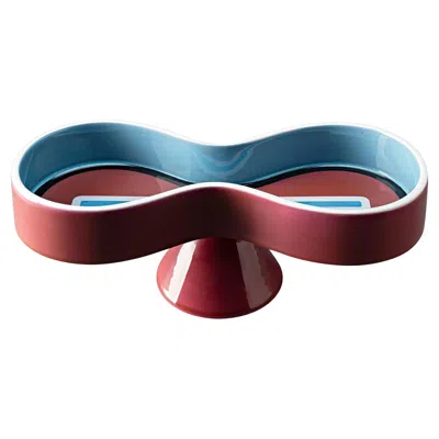 Pre-owned Bitossi Red Bolo Centerpiece By Karim Rashid