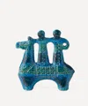 Bitossi Rimini Blu Ceramic Cavallerizzo Figure