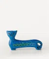 Bitossi Rimini Blu Ceramic Long Cat Figure