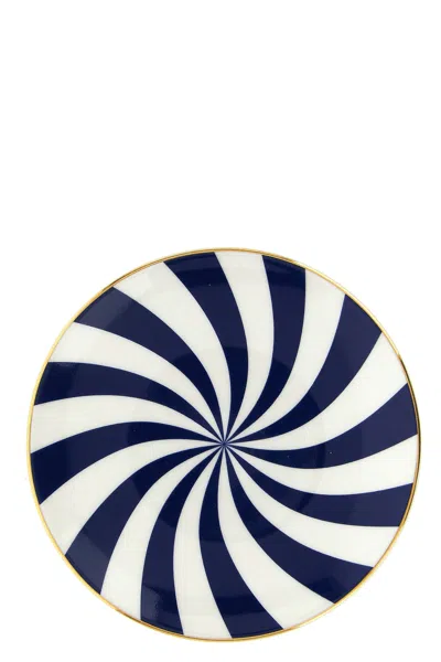 Bitossi 'ruota' Side Plate ⌀ 12 Cm In Blue