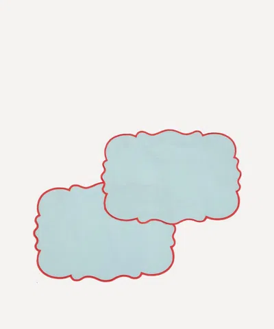 Bitossi Scalloped Placemat Set Of 2