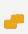 BITOSSI BITOSSI SCALLOPED PLACEMAT SET OF 2