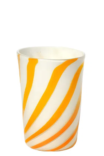 Bitossi Set Of 2 Glasses In Yellow