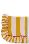Bitossi Striped Tablecloth Ruffle In Multi