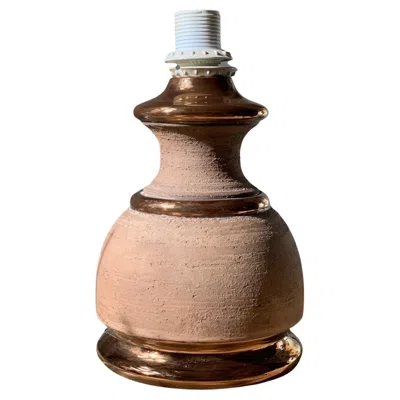 Pre-owned Bitossi Table Lamp,  - Made In Italy For Miranda Ab Sweden, 1960/70s In Brown