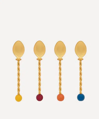 Bitossi Torchon Dessert Spoons Set Of Four