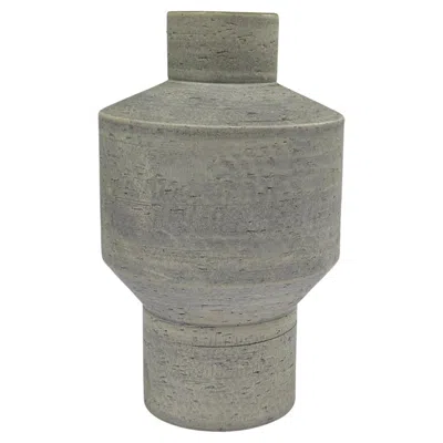 Pre-owned Bitossi Tribe D16 Ceramic Vase By Arik Levy For  Ceramiche In Transparent