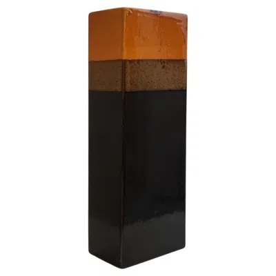 Pre-owned Bitossi Vase Produced By Ceramiche  Montelupo, 70s. In Black