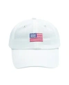 BITS & BOWS AMERICAN FLAG BASEBALL HAT