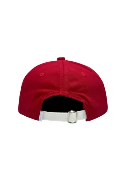 Bits & Bows Kids'  Arkansas Razorbacks Baseball Hat In Red