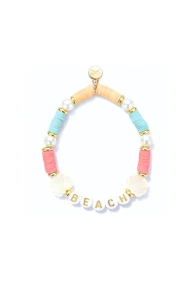 Bits & Bows Kids'  Beach Bracelet In Green