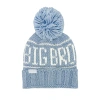 Bits & Bows Big Bro Bobble Hat In Blue