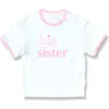 Bits & Bows Girls' Big Sister Crewneck T-shirt - Little Kid, Big Kid In Multi