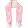 Bits & Bows Bows Scarf In Pink