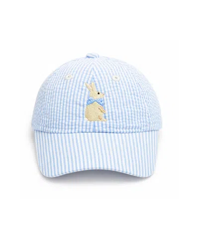 BITS & BOWS BOYS' BUNNY BASEBALL HAT