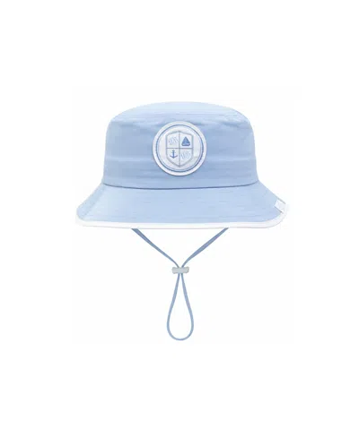Bits & Bows Kids' Boys' Coastal Crest Bucket Hat In Blue