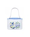 Bits & Bows Boys' Happy Easter Egg Basket In Blue