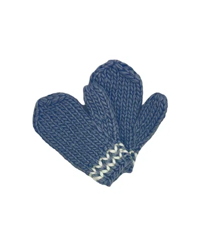 Bits & Bows Boys' Knit Mittens - Baby, Little Kid In Blue