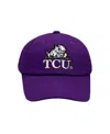 Bits & Bows Boys' Officially Licensed Tcu Baseball Hat - Baby, Little Kid, Big Kid In Purple