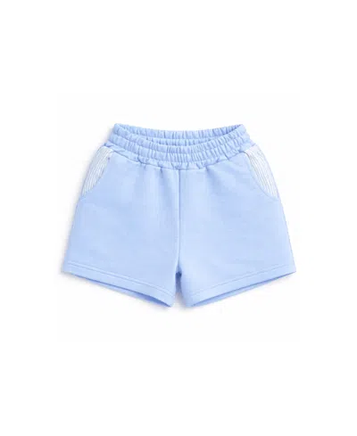 Bits & Bows Boys' Seersucker Pocket Shorts - Baby, Little Kid, Big Kid In Blue