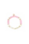 Bits & Bows Bracelet In Pink