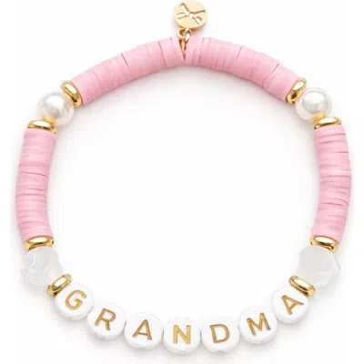 Bits & Bows Bracelet In Pink