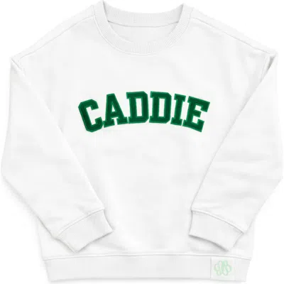 Bits & Bows Caddie Sweatshirt In White