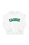 Bits & Bows Caddie Sweatshirt In White
