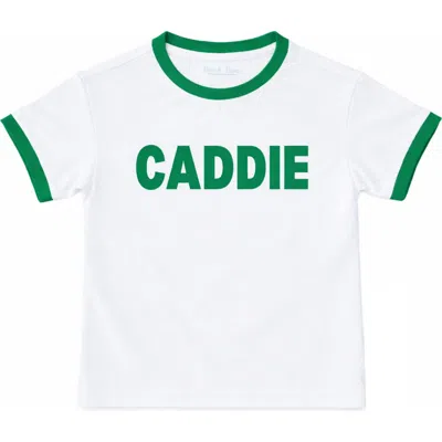 Bits & Bows Kids'  Caddie T-shirt In White