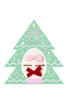 Bits & Bows Christmas Tree Bows & Bracelet Gift Set In Multi