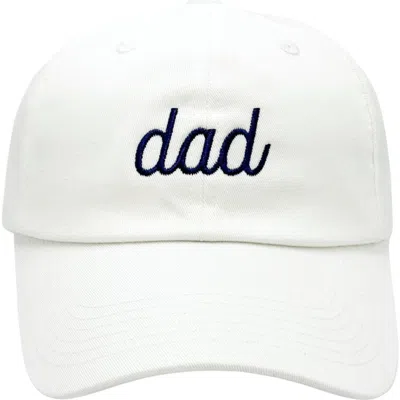 Bits & Bows Dad Adult Baseball Hat In Gray