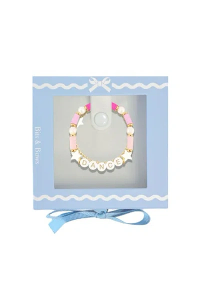 Bits & Bows Kids'  Dance Girls' Bracelet Gift Set In Pink