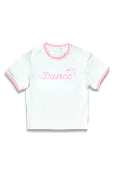 Bits & Bows Kids'  Dance T-shirt In White