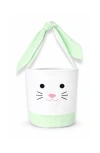 Bits & Bows Kids' Unisex Easter Bunny Basket In Green