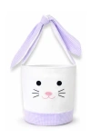 Bits & Bows Kids' Unisex Easter Bunny Basket In White