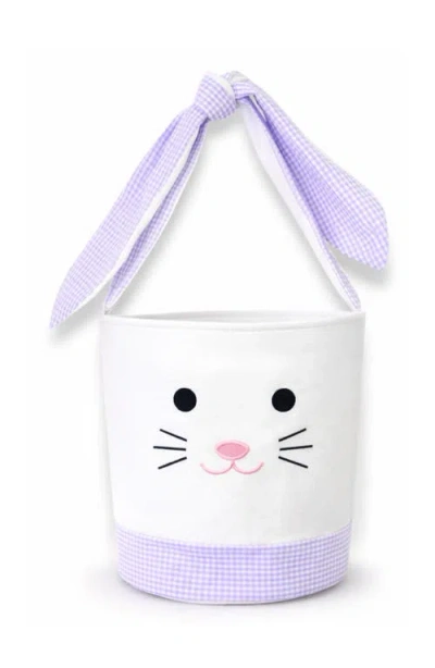 Bits & Bows Kids' Unisex Easter Bunny Basket In White