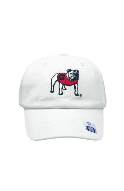 Bits & Bows Kids'  Georgia Bulldogs Baseball Hat In Brown