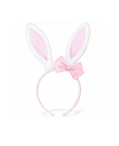 Bits & Bows Kids' Girls' Bow Bunny Ear Headband In Pink
