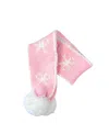 Bits & Bows Girls' Bows Scarf - Little Kid, Big Kid In Pink