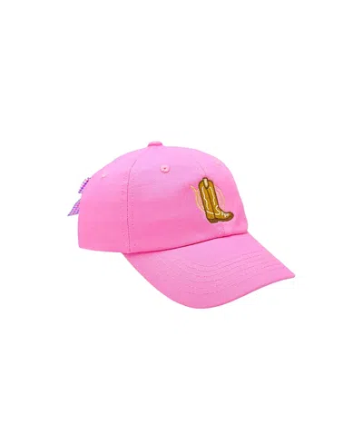 Bits & Bows Girls' Cowboy Boot Bow Baseball Hat - Little Kid, Big Kid In Multi
