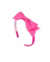 Bits & Bows Girls' Eloise Signature Bow Headband - Little Kid, Big Kid In Pink