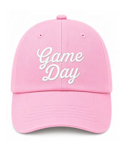 BITS & BOWS GIRLS' GAME DAY BOW BASEBALL HAT