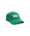 Bits & Bows Golf Bow Baseball Hat In Green