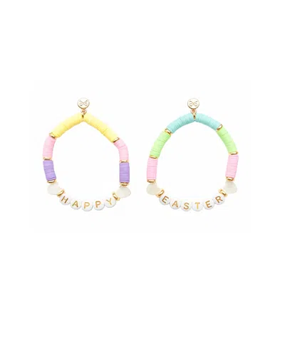 BITS & BOWS GIRLS' HAPPY EASTER BRACELET SET
